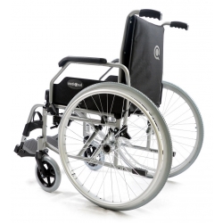 Wózek inwalidzki aluminiowy na ramie składanej (krzyżak) - Primo_A