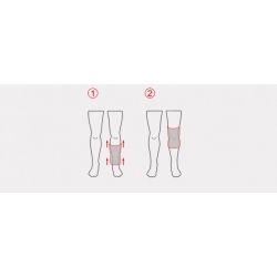 Anatomiczna orteza stawu kolanowego z osłoną kolana AS-SK-01