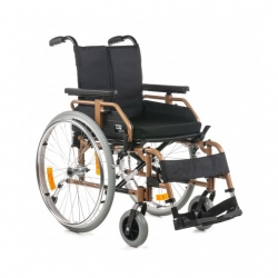 Wózek inwalidzki GOLD wykonany ze stopów lekkich